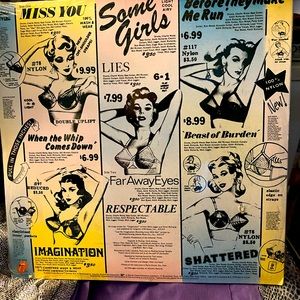 Unauthorized Rolling Stones Album Some Girls sealed never played